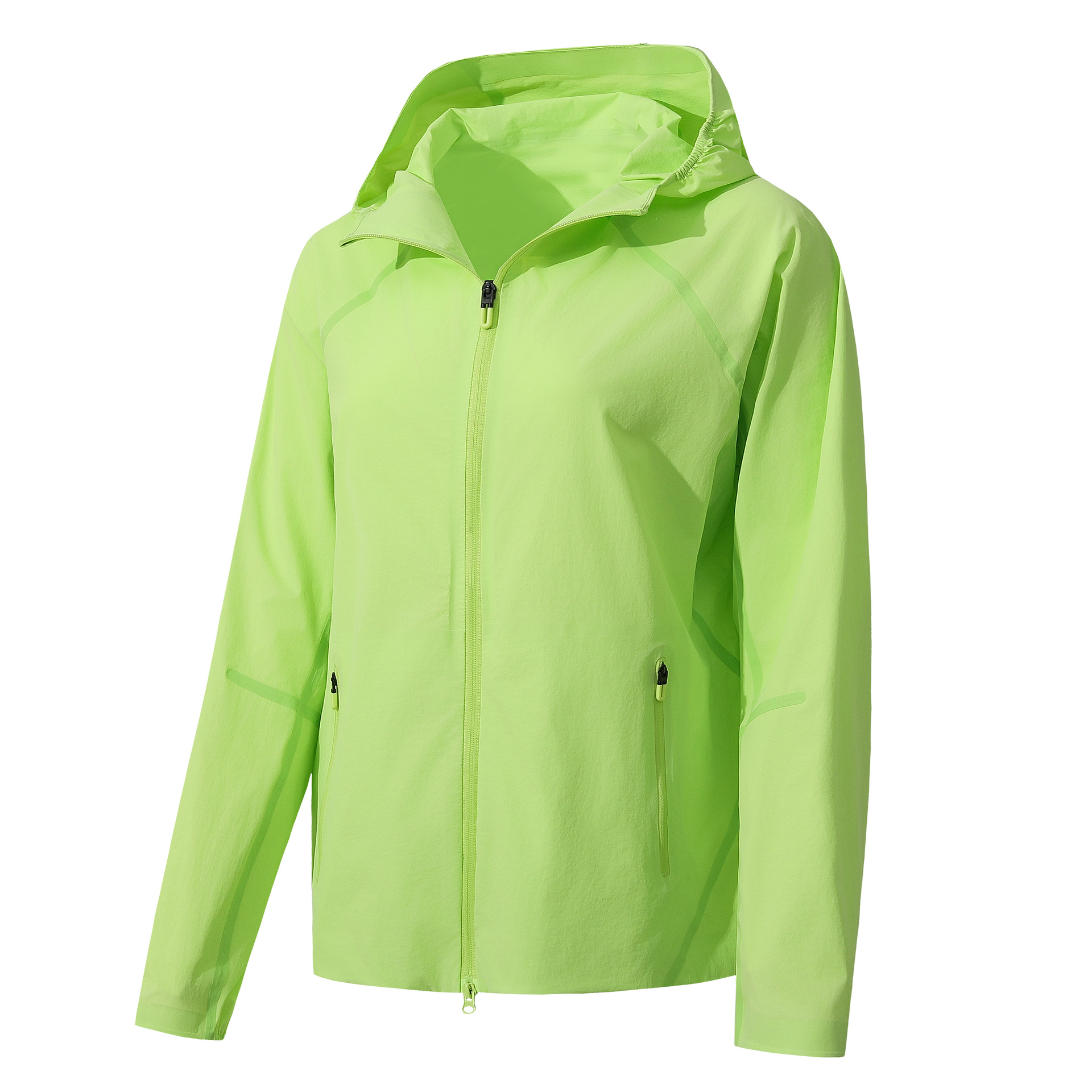 Hong Kong-style unisex sports outdoor windbreaker, nylon blend, summer sun protection, quick-dry hooded jacket