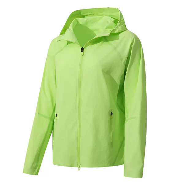 Hong Kong-style unisex sports outdoor windbreaker, nylon blend, summer sun protection, quick-dry hooded jacket