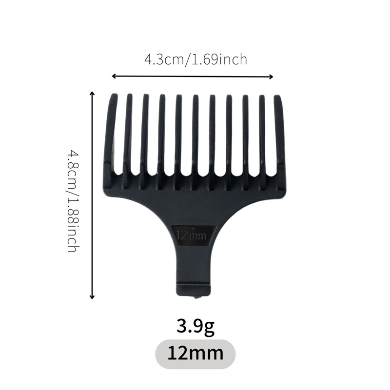 CestoMen peluquería pelo Clipper eléctrico límite peine traje pelo Clipper push Edge peine pinza posicionamiento peine 8-piece Set