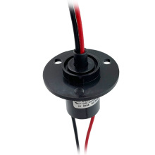 大电流帽式滑环旋转接头360度电旋转汇流环风力发电滑环导电环