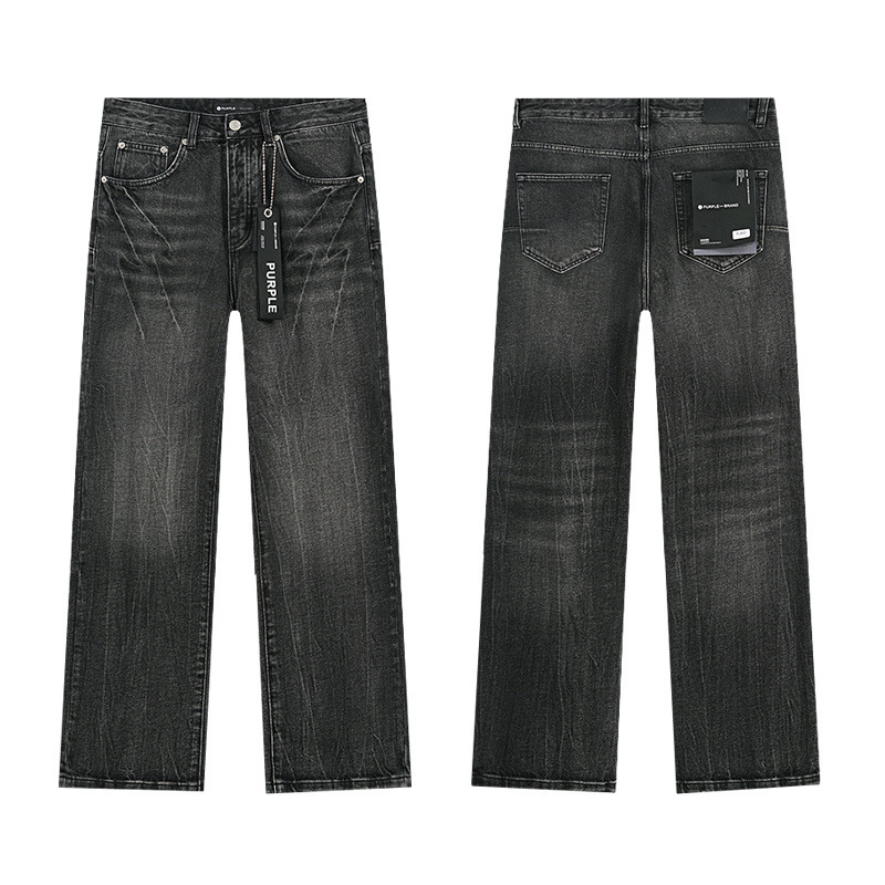 Europa y los Estados Unidos SS versión correcta de la marca púrpura, jeans de lavado en agua para hombres y mujeres, fábrica de Guangzhou en stock