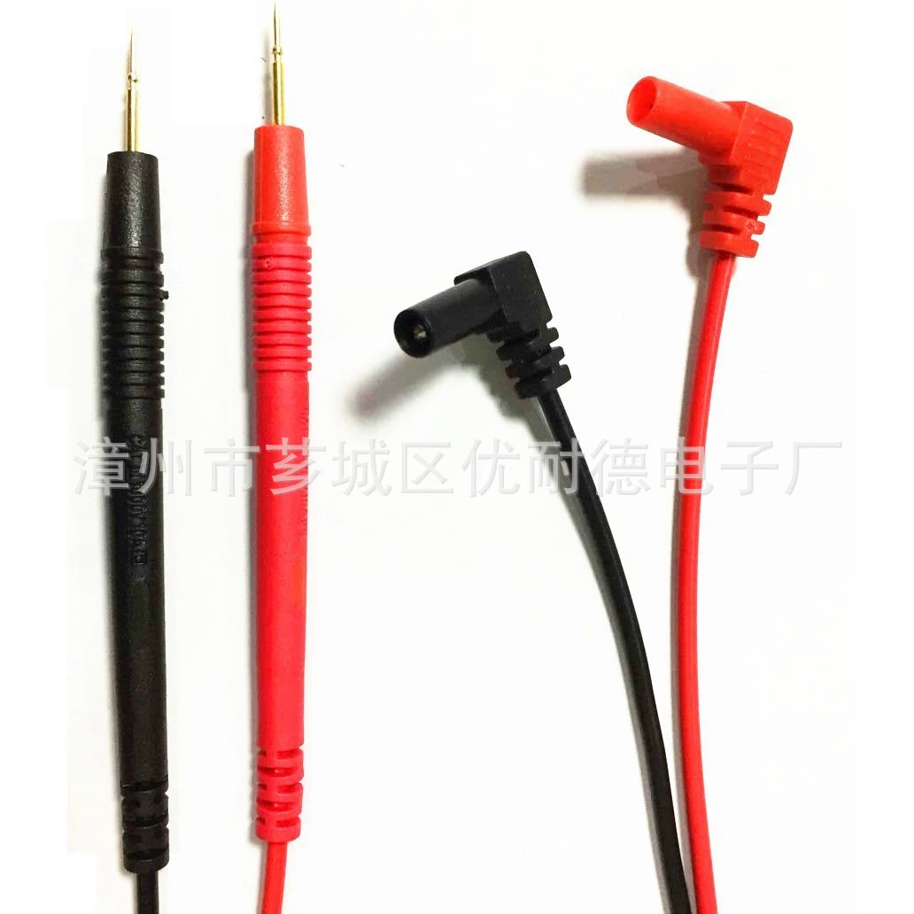 Оригинальная ПВХ-проводка из чистой меди, 10А, специальный наконечник, тестовый провод для мультиметра, высококачественная универсальная цена за одну пару