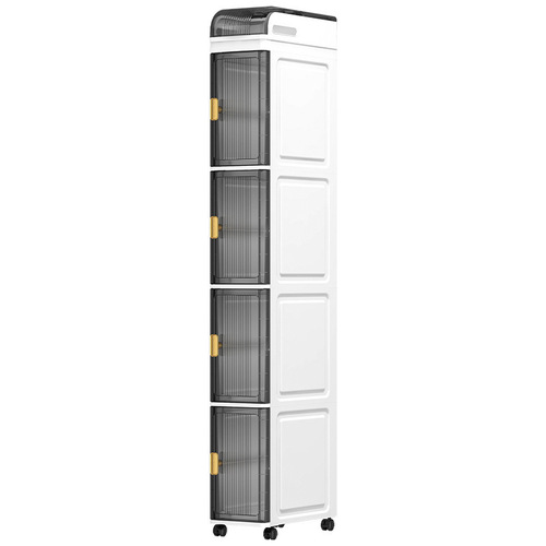 Cross-border gap storage cabinet household bathroom waterproof narrow groove cabinet kitchen cabinet shelf drawer type storage cabinet organization cabinet