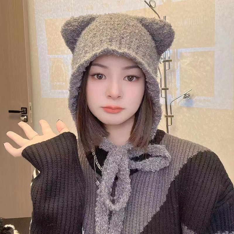 140g Weight Wool Cap Hats Type Street Occasion Women's Vacation Solid Color Eaveless Wool Cap