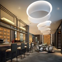 店面SI设计，门面装修，效果图，施工图超市装修商场中岛柜制作