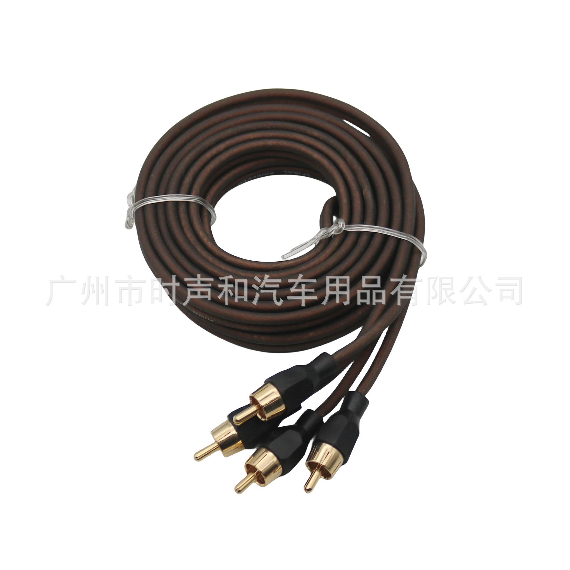 Audio modification wire subwoofer power amplifier audio signal line RCA pure copper car audio line