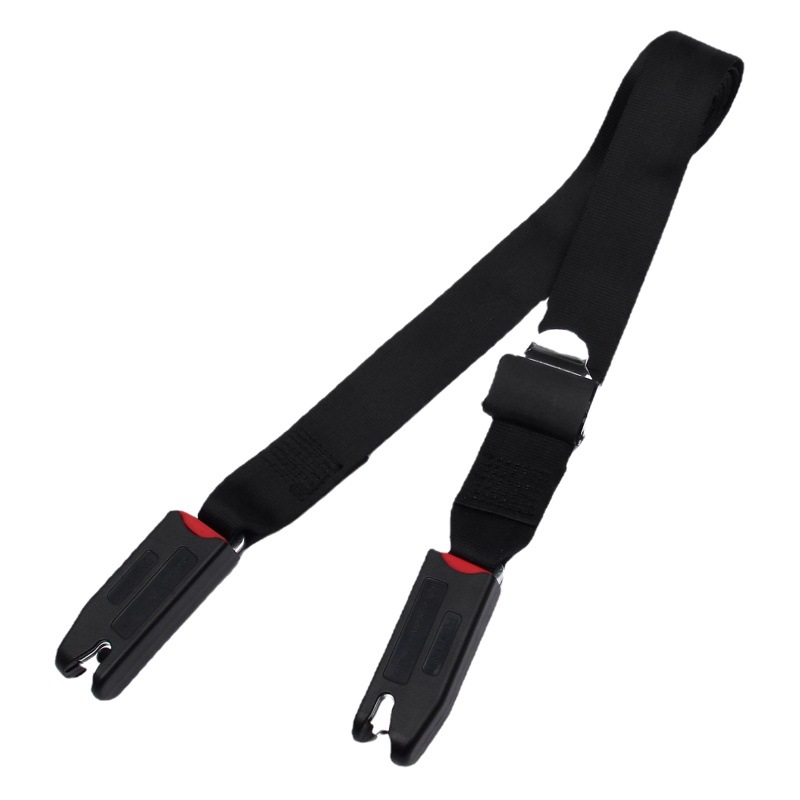 Cross-Border Isofix Interface Latch Connection Belt Car Kids Safety Seat Polyester Fixed Soft Safety Belt X