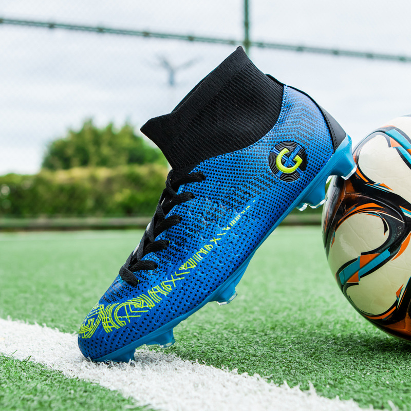 파란색 긴 손톱