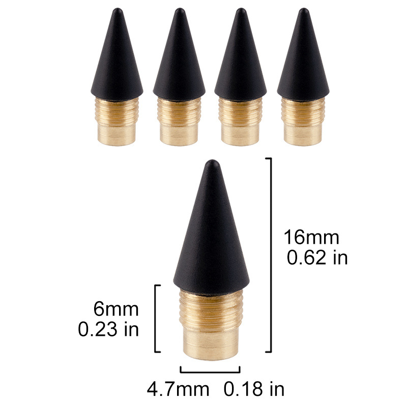 Transferencia autor borrable eterno lápiz aleación de aluminio varilla bosquejo pintura estudiante caligrafía práctica graduación temporada regalo bosquejo