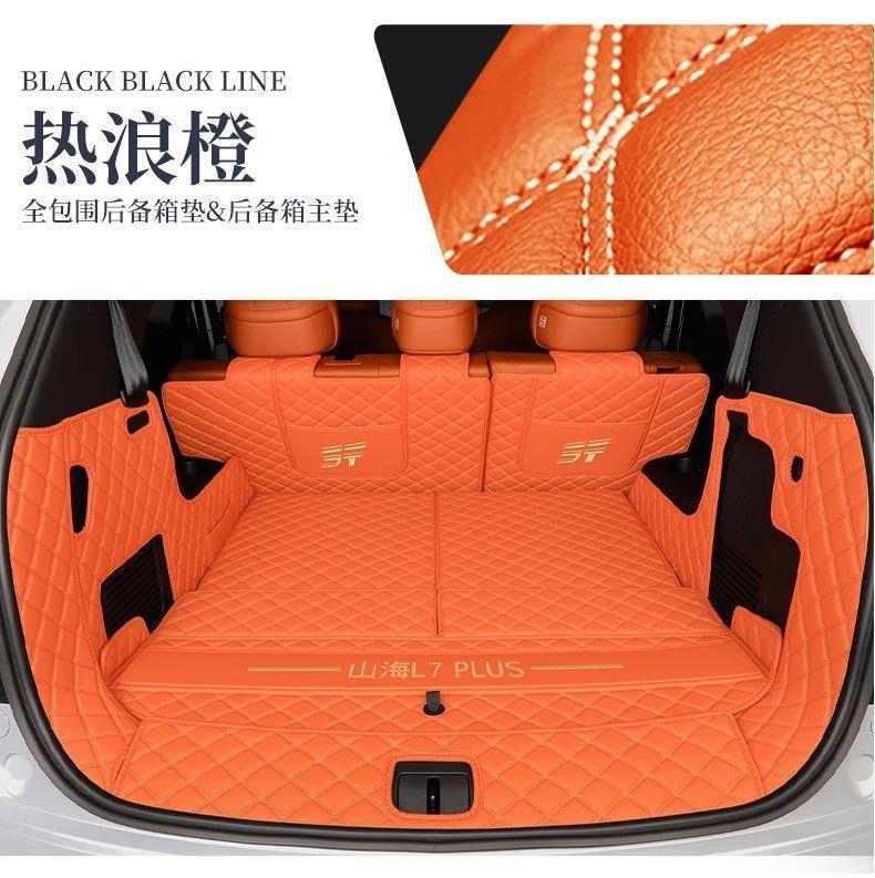 Suitable for 2026 model Jetour Shanhai L7PLUS, thickened waterproof and wear-resistant interior trunk mat
