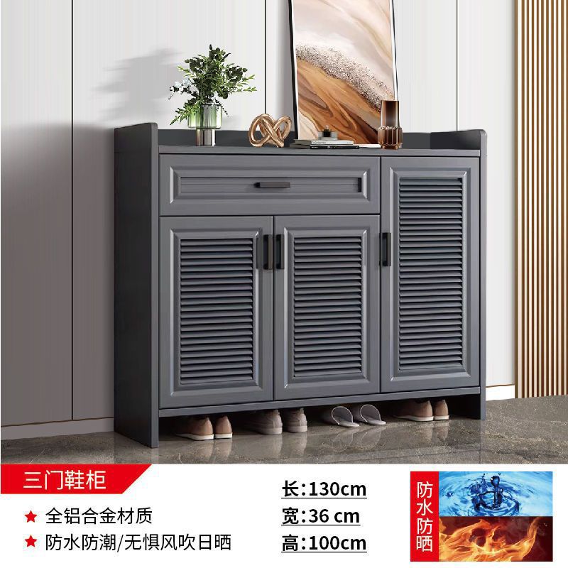 검정색 3단 신발장 (가로 130cm, 폭 36cm, 높이 100cm) (맞춤 제작 상품이므로, 주문 전 반드시 고객센터로 문의 바랍니다.)