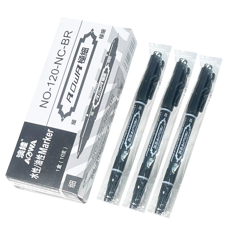 澳娃 Black quick dry art marker, liner, wholesale
