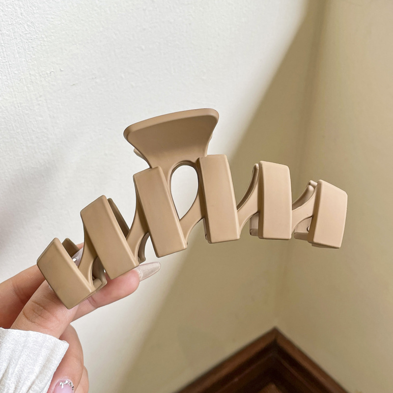 Clip de tiburón para mujeres de alta calidad clip de cabello cuán grande cabello agarrar detrás de la cabeza 2024 nuevo clip de tocado agarrar clip