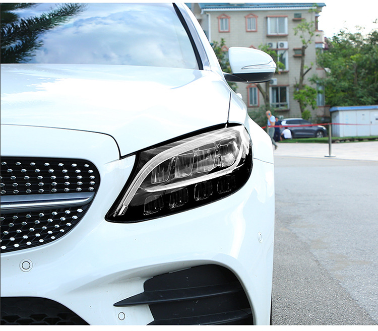 Car Tpu Headlight Film Intelligent Light-Controlled Light-Transmitting Blackened Taillight Protective Film Repair Scratch Car Light Color-Changing Film