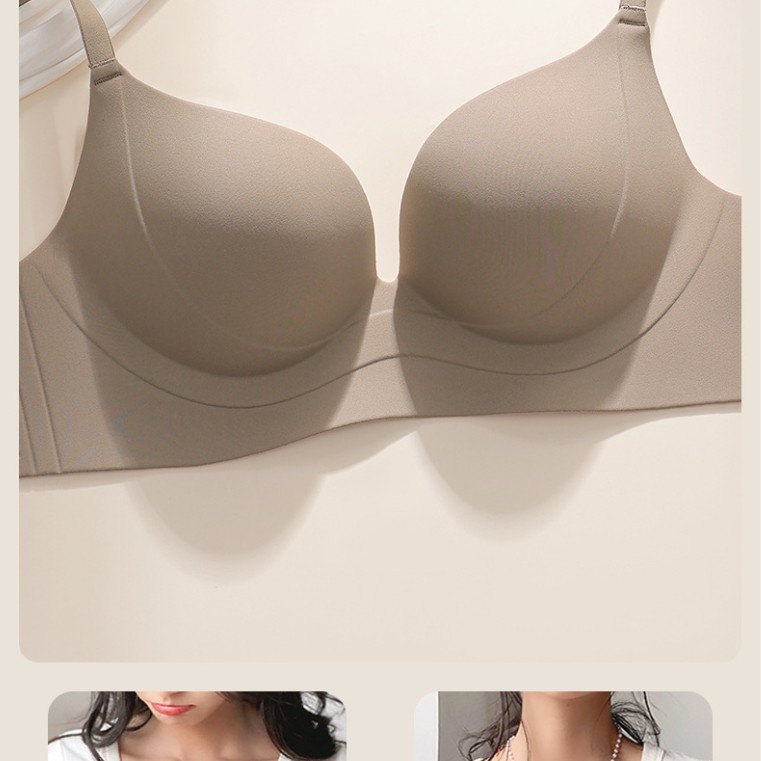 Venta directa de fábrica comercio electrónico transfronterizo Sudeste de Asia Vietnam Tailandia damas sin costuras sujetador de recogida lateral cómodo