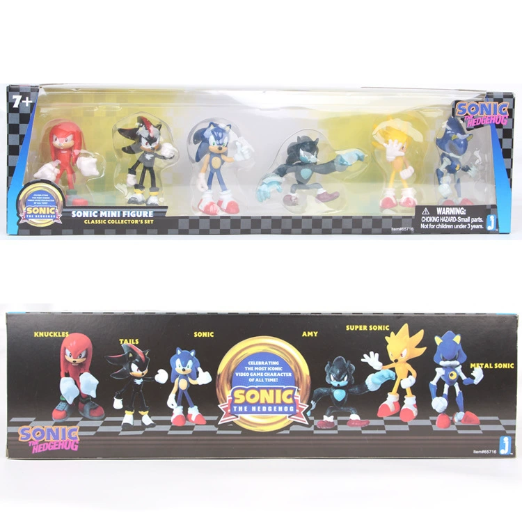 Новые динозаврики Sonic летающие мыши, украшения Sonic, игрушки для машин, фигуры серии кукол, декоративные украшения