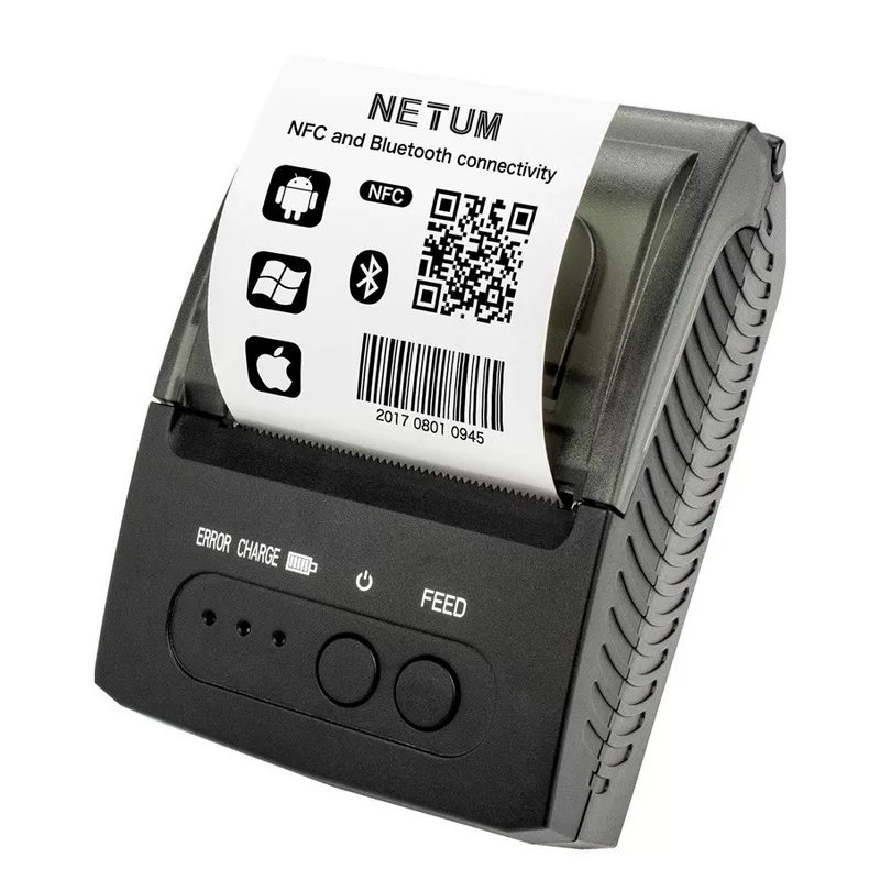 Handheld printer, 58mm, bluetooth