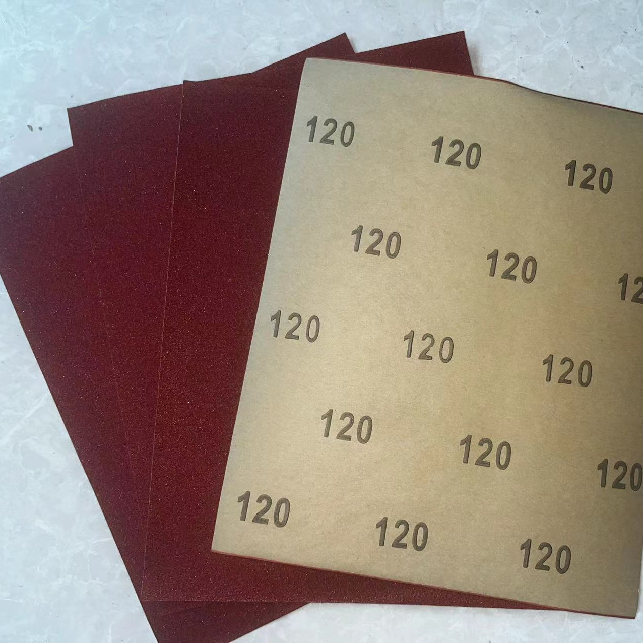 厂家批发砂纸中性标识 外贸质量 汽车油漆抛光打磨手磨型精品砂纸