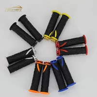 Аксессуары для модификации мотоцикла, модифицированная крышка руля, двухцветный резиновый чехол на руль в стиле паука, дроссельная заслонка, руль мотоцикла