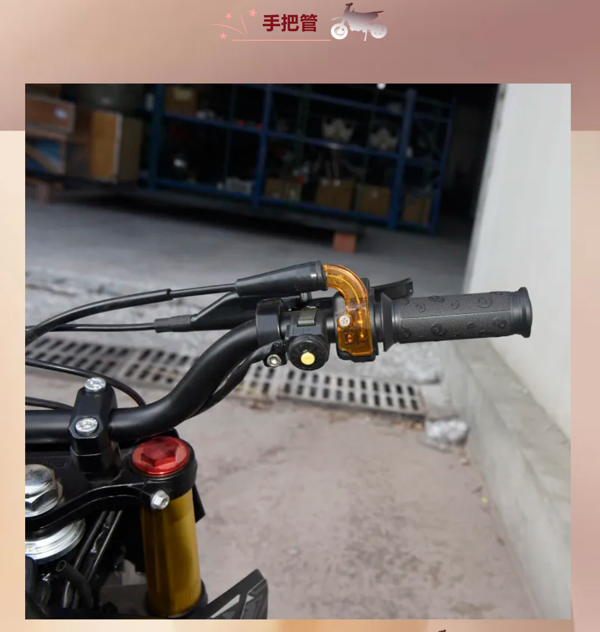 Kews K60 Four-Stroke Kidsren's Gasoline Off-Road Motorcycle Zl60 Small Off-Road Motorcycle Two-Wheeler
