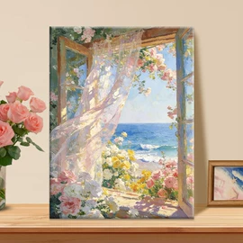 DIY/数字油画;钻石画、皮画;创意礼品套装
