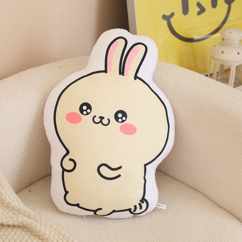 Cross-border lindo kawaii almohada sofá cojín cómic alrededor de la tienda de regalos muñeca anfitriona al por mayor