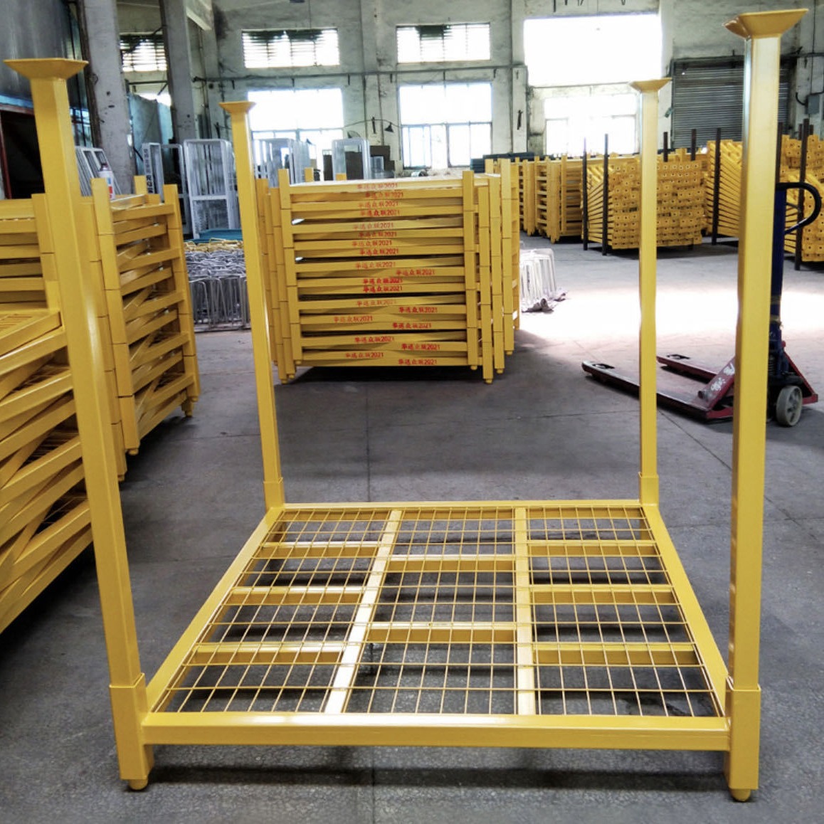 福建大型铁架加工配送物流金属架物流转运钢架金属物流固定转运架