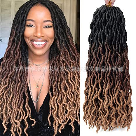 Gypsy chemical fiber hair wig factory direct supply African crochet hair dirty braid Gypsy Locs Gypsy chemical fiber hair wig factory direct supply African crochet hair dirty braid Gypsy Locs