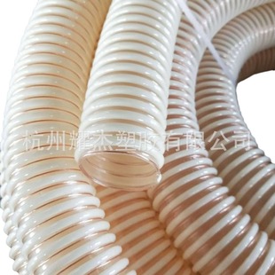 Polyurethane copper wire ventilation reinforced anti-static Hose Vacuum duct PU thickened exhaust wholesale hot sale
