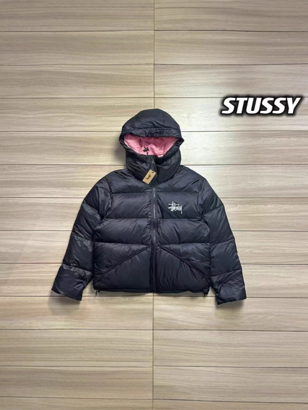 STU热销棉服加厚男女款纯色连帽外套冬季休闲面包服保暖潮范防风|undefined