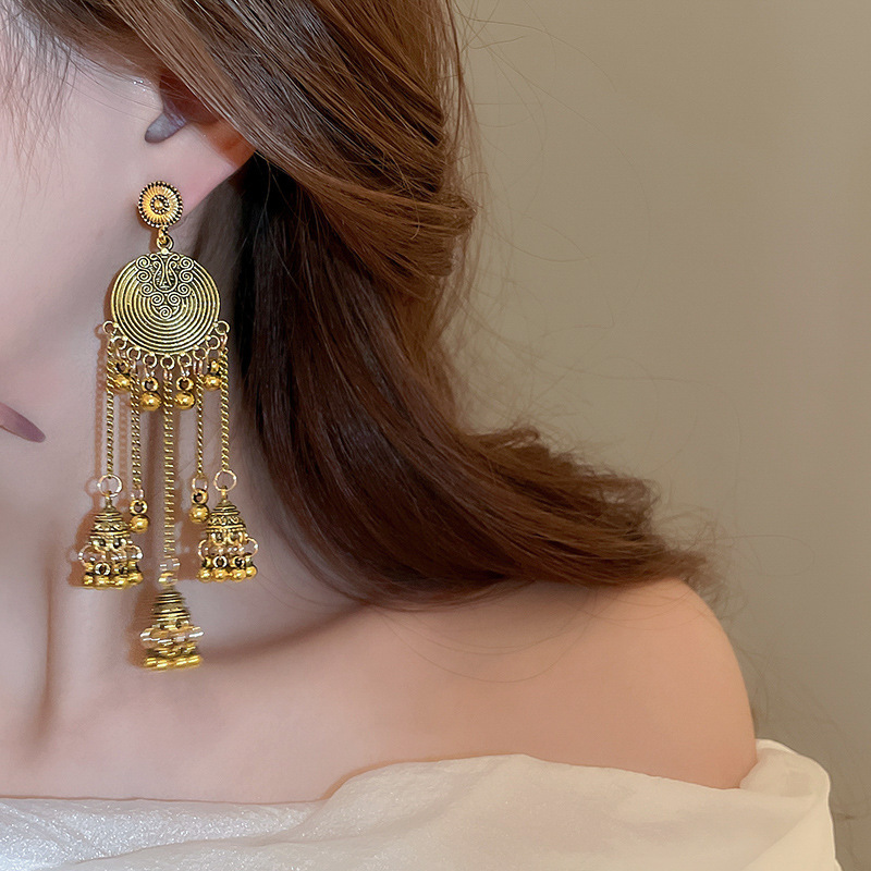 Women's Gender 1 Pair Retro Ethnic Style Geometric Alloy Drop Earrings
