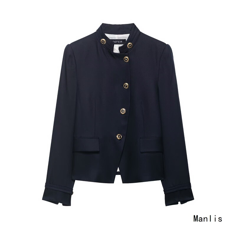 Z Cross-Border European and American Style 2026 New Fashion Elegant Women's Wholesale Gold Button Slim Fit Blazer 2730564 Z Cross-Border European and American Style 2026 New Fashion Elegant Women's Wholesale Gold Button Slim Fit Blazer 2730564