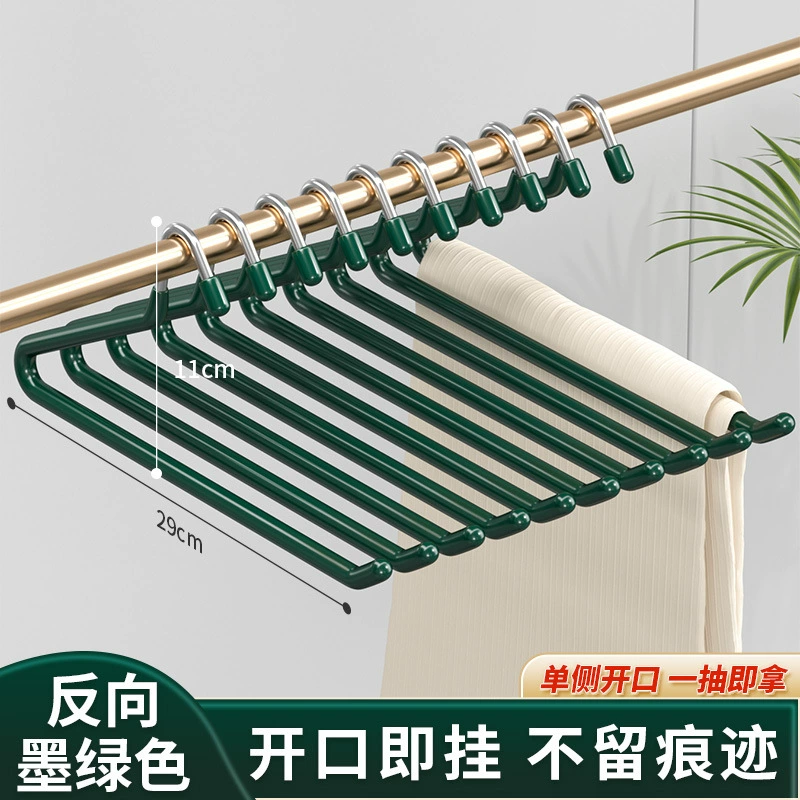 Висящие на полке Non-slip Hangers для брюк, система хранения одежды, несколько цветов и форм, для домашнего использования