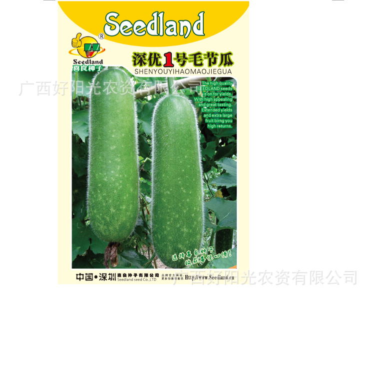 好阳光喜良厂家原装蔬菜种子深优1号毛节瓜基地田园阳台盆栽庭院