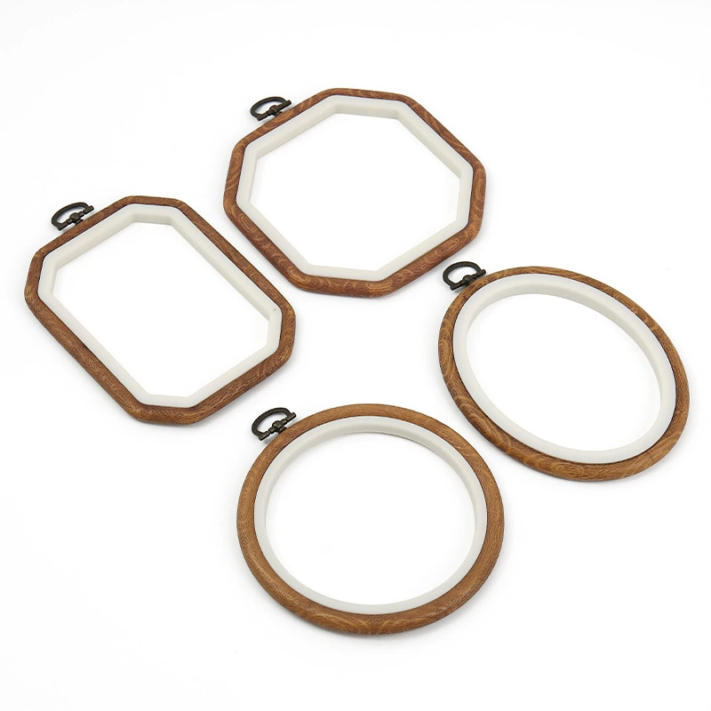 Несколько моделей имитации дерева круглой квадратной вышивки вышивка вытянутая вручную DIY инструменты для шитья стерео вышивка крестиком