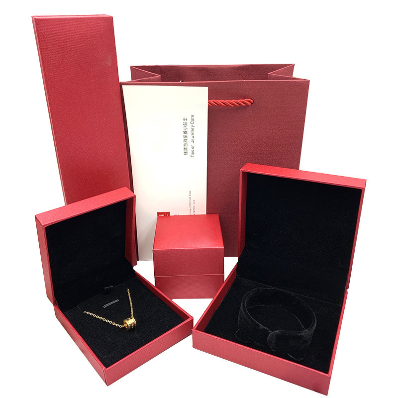 金店珠宝店珠宝首饰项链首饰盒礼品饰品包装盒戒指吊坠项链盒批发