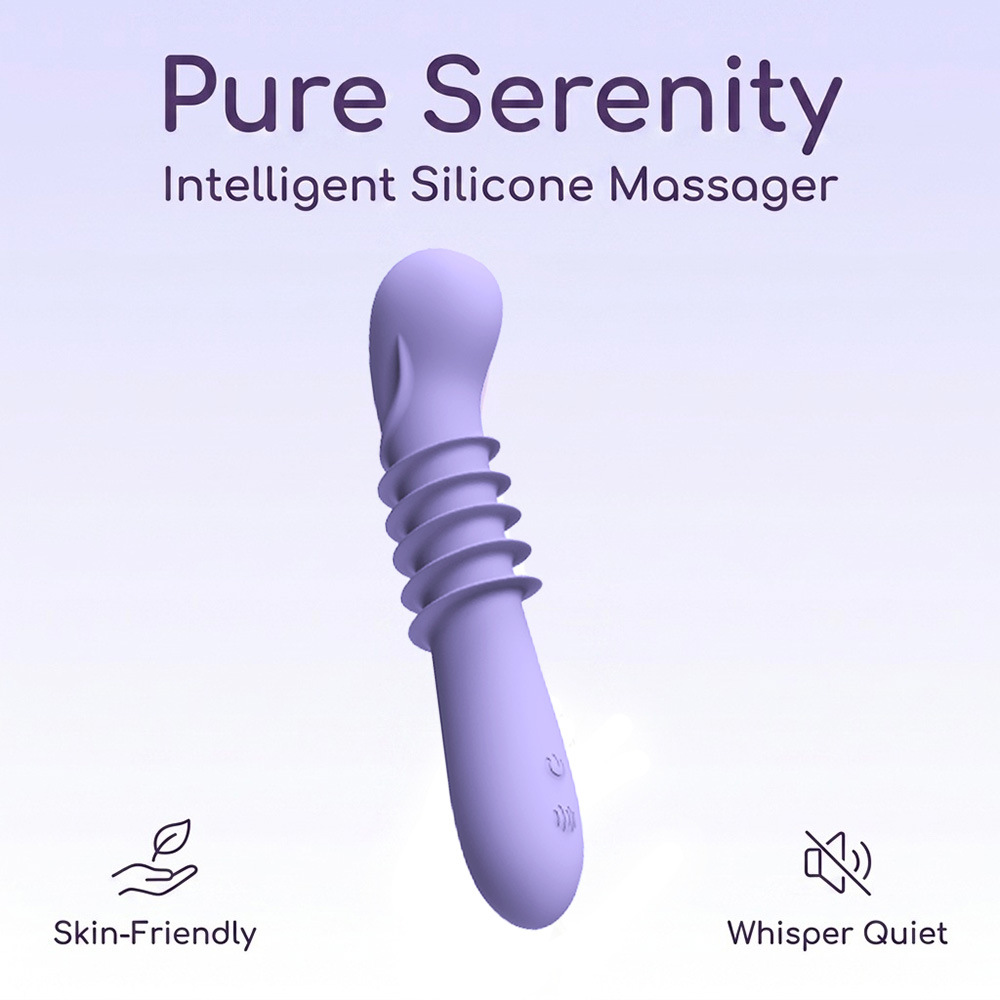 Liquid Silicone Vibrator for Women, 7 Vibration Modes, USB Magnetic Charging — detail image 4