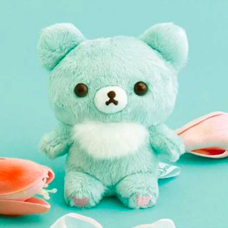 Sanx Easy Tea Little Bear 10th Anniversary Limited Edition Mint Bear, Honey Bear, Cherry Blossom Pink Bear Plush Toys Wholesale Sanx Easy Tea Little Bear 10th Anniversary Limited Edition Mint Bear, Honey Bear, Cherry Blossom Pink Bear Plush Toys Wholesale