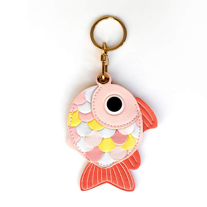 オリジナル小魚かわいいアクセスカードカバーキーホルダークリエイティブ小さなギフトペンダントスクールバッグアクセサリーギフト卸売|undefined