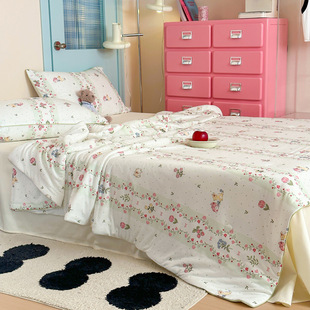 New Class a Milk Silk Knitted Cotton Soybean Quilt Full Cotton Quilt Core Summer Quilt Spring and Autumn Quilt