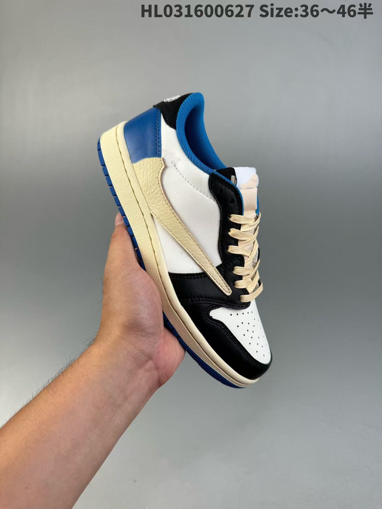 Zapatos Putian aj1 Barb relámpago de corte bajo Black Warrior Fujiwara Hirojo 1 Zapatillas deportivas de baloncesto para hombres y mujeres