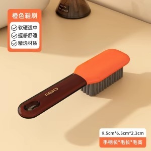 靴ブラシ 家庭用靴洗いブラシ 靴洗いブラシ 洗濯ブラシ 柔らかい毛で靴を傷めない 多機能専用ブラシ|undefined