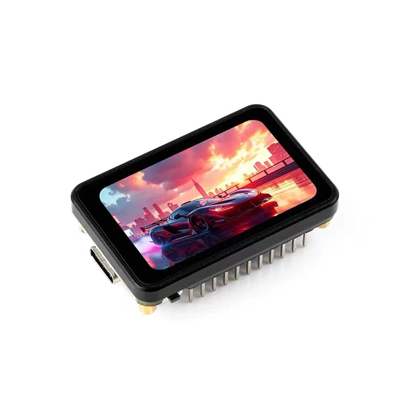 Micro-snow Raspberry Pi pico2 1.64-inch AMOLED rounded capacitive touch display RP2350 development board