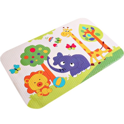 Cute cartoon bathroom non-slip floor mats bathroom shower room non-slip suction cup foot mats children's bath mats
