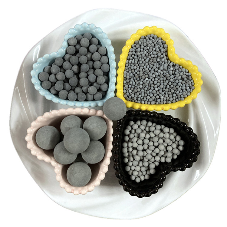 水处理弱碱性热敷电气石陶瓷球玩具填充饮水机花洒过滤电气石球