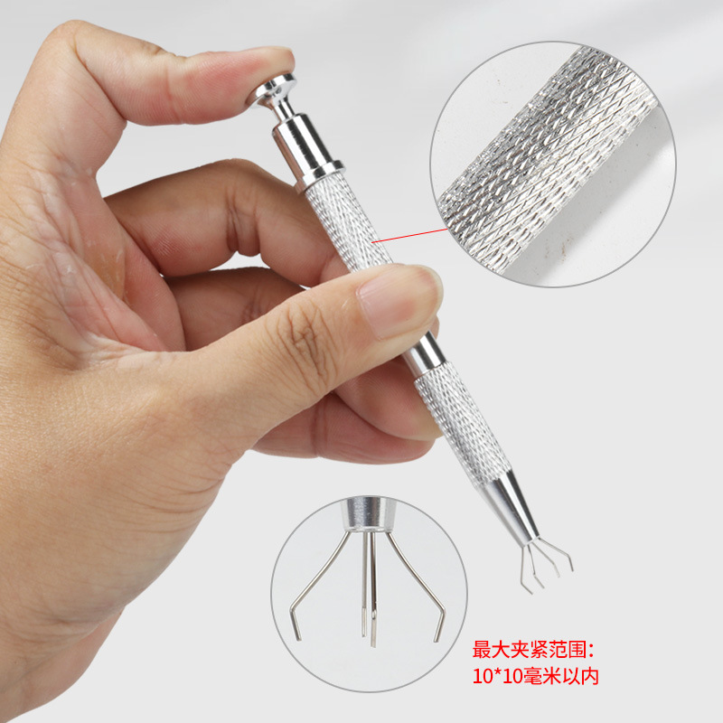 IC chip extractor tornillo selector de componentes electrónicos capacitancia pinza de tornillo piezas de precisión Grabber