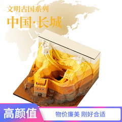 紙志創意便箋小紅本振音網紅文創入学プレゼント四大文明古国事務置物