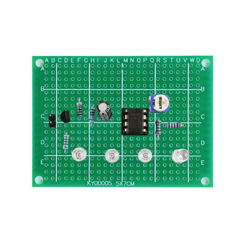 Electronic practice for beginners for elementary school students, DIY, circuit