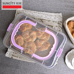 Yangchen Multifunctional Baking Tray for Household Oven, Non-stick Cake Mold with Lid, Easy to Carry, Suitable for Chiffon Cake and Bread