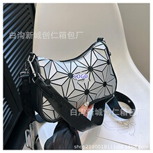 跨境潮牌时尚女包2025新款质感镭射女士单肩包韩版潮牌斜挎包女